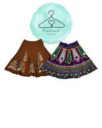 Y2K Poly midi skirts 15 pcs (080826-25)