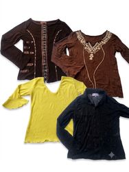 Y2K full sleep tops 15 pcs