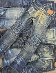 Jeans japonais délavés