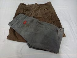 CR10984 Upcycled Dickies Double-Knee Shorts