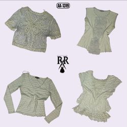 Y2k Soft Girl Aesthetic Mix Tops (AA-1319)