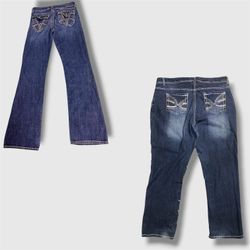 Flared jeans