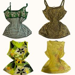 Y2K Meadow Riot Cami Tops - ST-093
