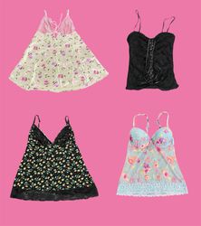Victoria’s Secret & Y2K Cami Tops -wc#42 (29/08)