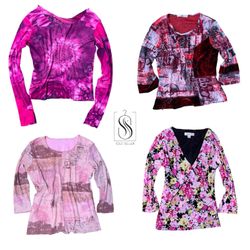Y2K IT Girl Mix Pink Tops