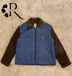 Upcycled Carharrt + Denim jacket