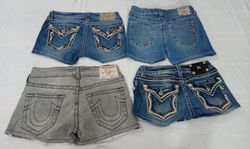 CR11005 Upcycled True Religion and Miss Me Mini De..