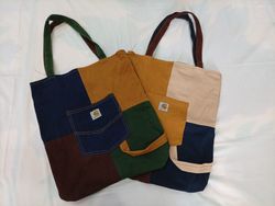 CR12081 Upcycled Carhartt Bags