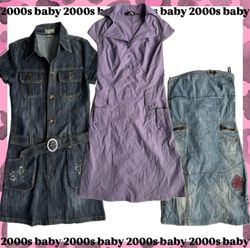 Hollywood denim diva: denim dress-233