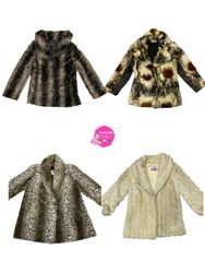 Y2K winter perfect fur coats