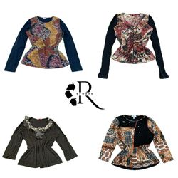 Y2K Unique Girl Printed Full Sleeve Tops RW-2287
