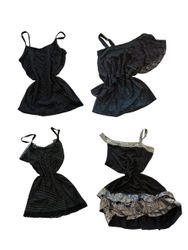 Y2K Grunge Gothic Cami Tops-ST-221