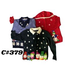 Vintage Christmas & Cottagecore Sweater Bundle | 1..