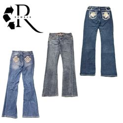 Y2K Era Cyber Girl Denim Jeans RW-2280