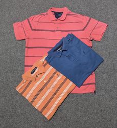 CRZV00116 Lot de T-shirts col Nautica
