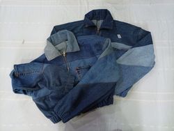 CR10544 Upcycled Levi’s Cropped Jackets