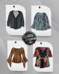 Y2K Grunge Blouse