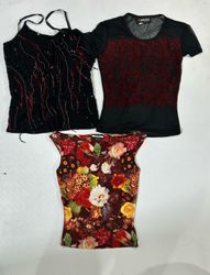 Y2k Poly Tops (1624)