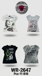 Y2k Affliction inspirierte Grunge-T-Shirts WR-2647
