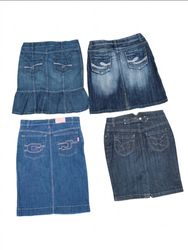 Y2k denim midi skirt (VM-148)