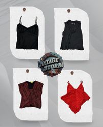 Y2K Romantic Poly Blouse