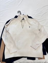 Quarter zip polo ralph lauren