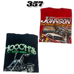 Racing Printed T-Shirts (brand) Almost Famous #357..