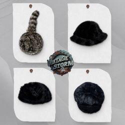 Y2K  Fur Hats