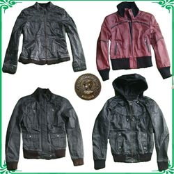 Womens Euro Style Genuine Leather Jackets Vintage ..