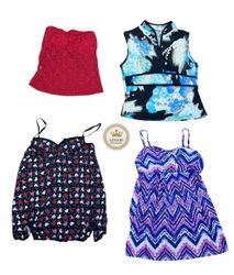 Y2K sheer Tops 10 pcs At 1463