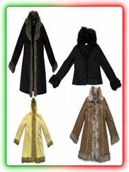 10pcs Cappotti di Pelliccia Afgana Vintage – Stile..