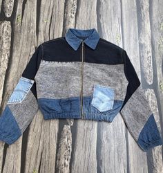 Upcycled Levi’s Crop Jackets