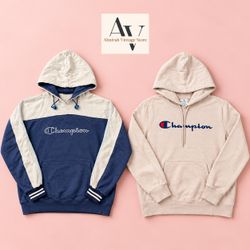 Champion Logo Hooded Sweatshirts