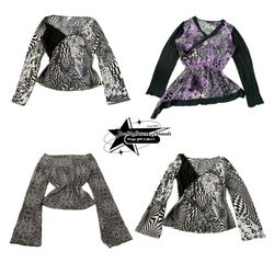Y2k Nature Vibe Girl Full Sleeve Top B2F-161