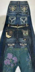Y2K Embellished ￼Jeans  (1570)
