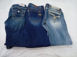 CR11178 Vintage Mix-Branded Flare and Straight-Leg..