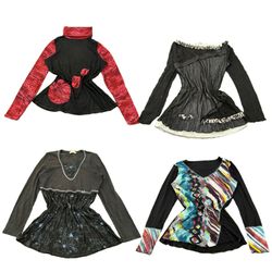 Y2K Women Printed Blouses and Tops Selection RE-38..