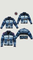 Upcyled Levi’s denim belted jacket’s 2358