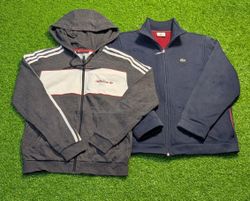 6644 - Adidas,Lacoste Hoodies and jacket
