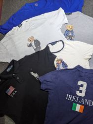 Ralph Lauren Polo Big Pony T-shirts Mix Bundle. (I..