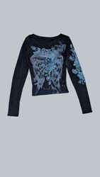 Printed full sleeves t-shirt