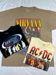Music printed t-shirts