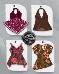 Y2K Grunge Blouse