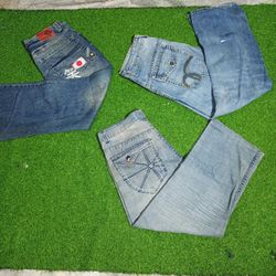 TIME ZONE AND OTHER BRAND MEN WEAR HIP-HOP JEANS (..