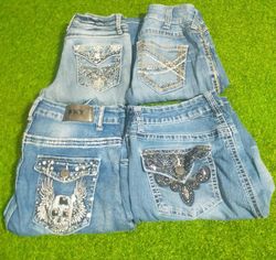 B 222 GUESS JEANS AND OTHER MIX BRANDS FLARE BOOTC..