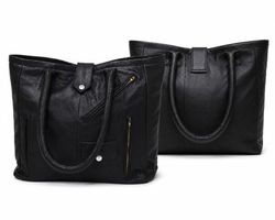 CR1919 Upcycled Leather Utility Tote Bags