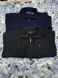 Ralph Lauren half zip & full zip sweater