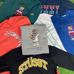 Mix branded sweatshirt Crew neck