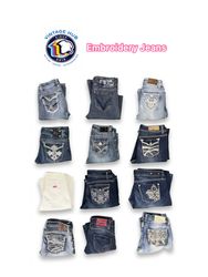 Jeans bordados