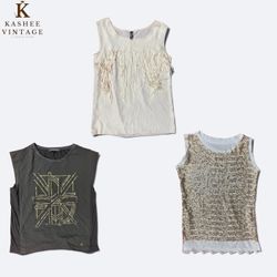 half sleeve tank tops
